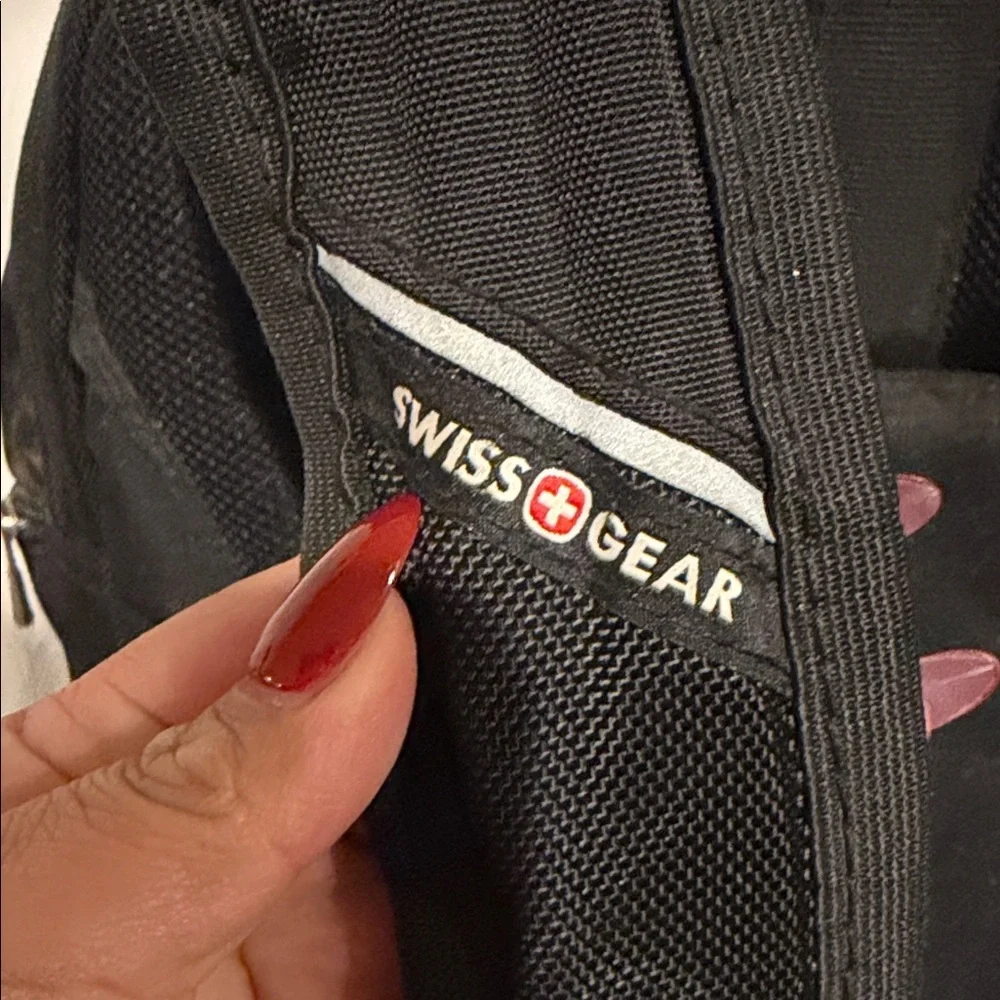 SwissGear Sleek Black Backpack
